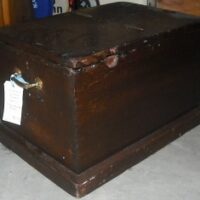 C1890's Cedar Deed Box
