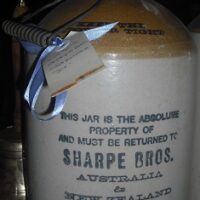 C1930's Sharpe Bros. Stoneware Jar