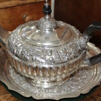 C1890's EPBM Dixon & Sons Acorn Teapot