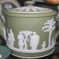 C1920's Wedgewood Jasperware Teapot