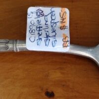C1890's Sheffield Sterling Silver Spoon