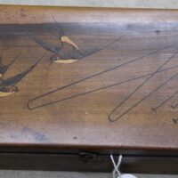 C1890's Swallow Pin Box