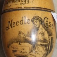 C1890's Gloria Treen Needle Case