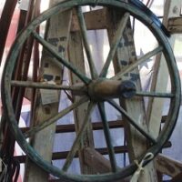 C19th Cart Wheel