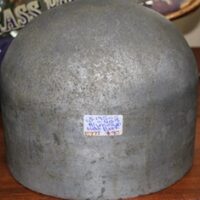 C1940's - 50's Aluminium Hat Block