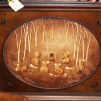 C1988 Camping Out Vegemite Painting