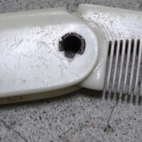 C1920's Bulldog Moustache Comb