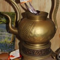 C1900's Spirit Kettle with Burner