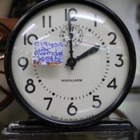 C1940's War Alarm Clock