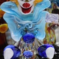 C1960's - 70's Murano Art Glass Clown