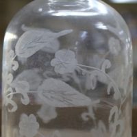 C1890's Glass Perfume Bottle