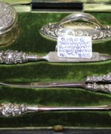C1906 Sterling Silver Birmingham Manicure Set