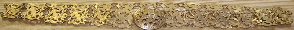 C1890's Gilt Ladies Belt
