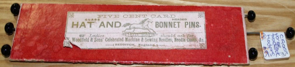 C1900's Horse Trademark Hat Pins