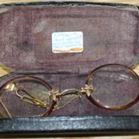 C1920's 12ct Gold & Tortoise Shell Spectacles