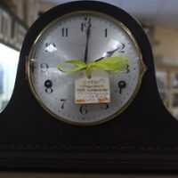 C1930's Napoleon Hat Westminster Chiming Clock