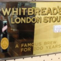 C1950's Whitbread's Stout Mirror