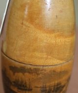 C1890's - 1900's Mauchlineware Needle & Thread Case