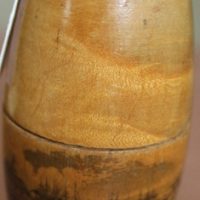 C1890's - 1900's Mauchlineware Needle & Thread Case