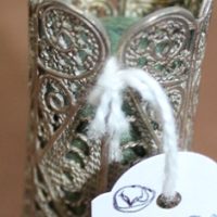 C1920's Sterling Silver Filigree Pin Cushion