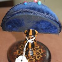 C1890's Tunbridgeware Sewing Pin Cushion
