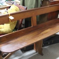 C1880's Church Pew