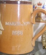 C1888 Silver Wedding Anniversary of Prince Albert Edward Commemorate Mug