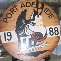 Vintage Port Adelaide Magpies 1988 Premiers Plaque