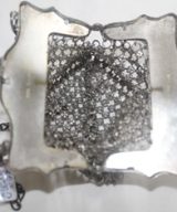 C1890's .830 German Silver Mesh Purse
